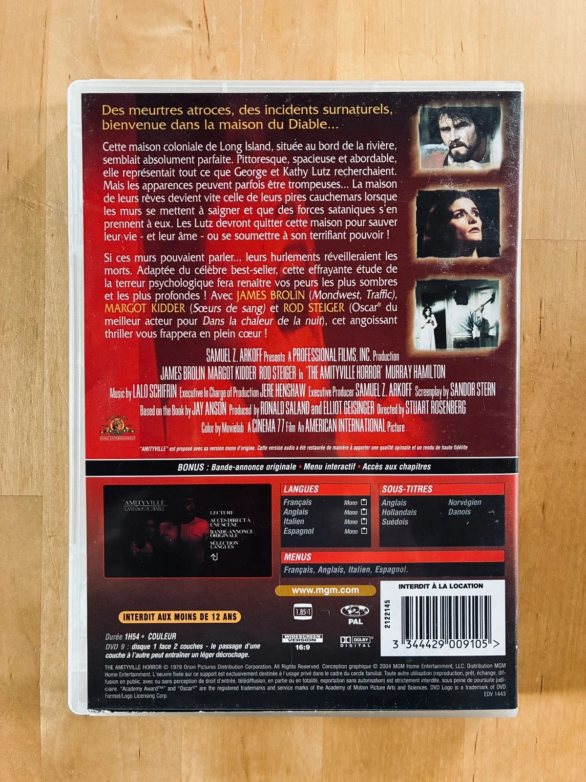 DVD Amityville a casa do diabo. – photo 3